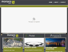 Tablet Screenshot of monaco.ie